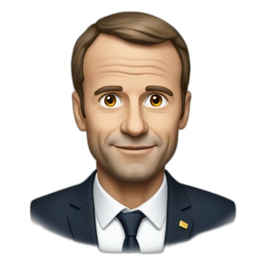 Macron président sticker