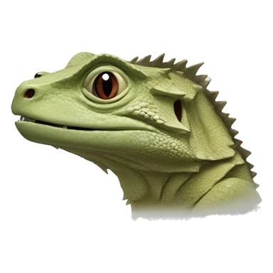 Tuatara Lizard sticker