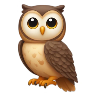 cute owl sticker