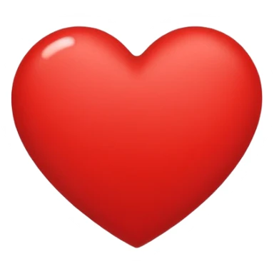 Make a small heart, leave more empty space than the usual heary emoji sticker