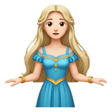 Juliet on the balcony sticker