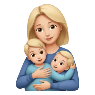 A loving mother holding her young child in her arms, warm natural light coming through a window, soft smile, emotional connection, candid moment, realistic photography, shallow depth of field, high resolution, warm tones
 sticker