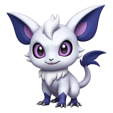 Cool Cute Kawaii Noibat-Absol-Pokemon Full Body sticker