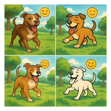 Add a park background while maintaining the original style of the image. sticker