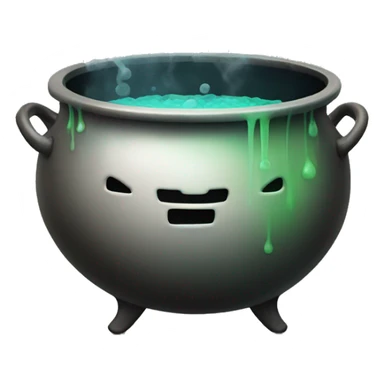  cauldron bubbling over sticker
