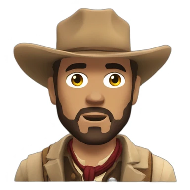 Red dead redemption sticker