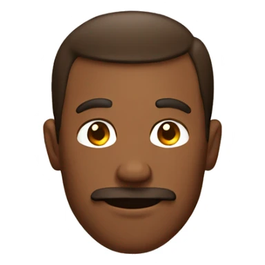 Man on a brown toliet sticker