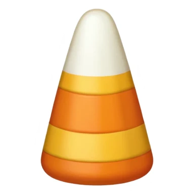 Candy corn sticker