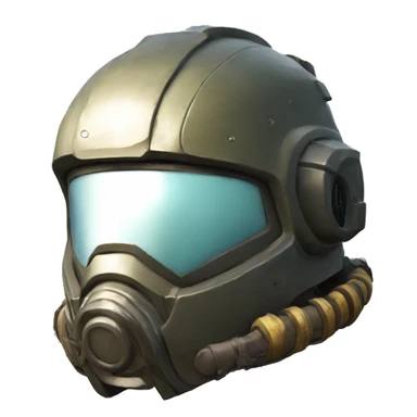 Helldivers 2 helmet sticker