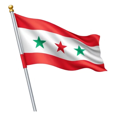 Free Syria flag sticker