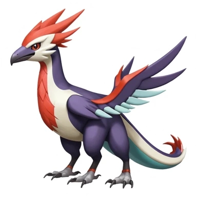  Nargacuga-Latias-Noivern-Silvally-Pokémon-Fakémon-fusion (full body) sticker
