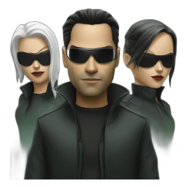 Trinity, the matrix sticker