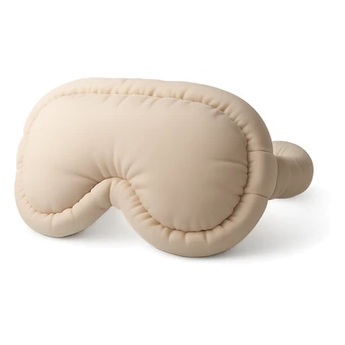 sleep eye mask in cushion style sticker