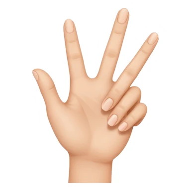 Emoji fingering  sticker