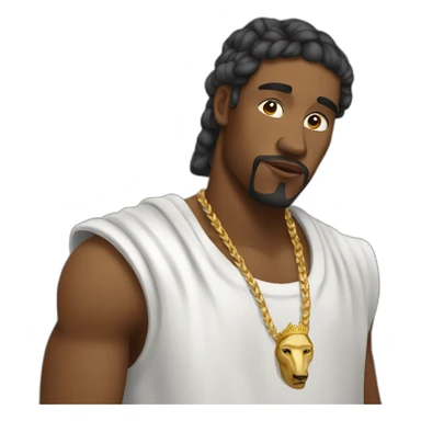 The rapper Lomepal who makes white horse with a king sticker