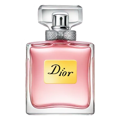 Miss dior perfume sticker