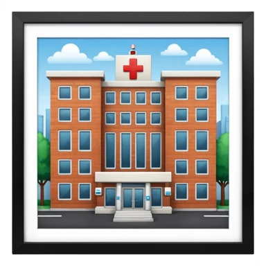 hospital sticker