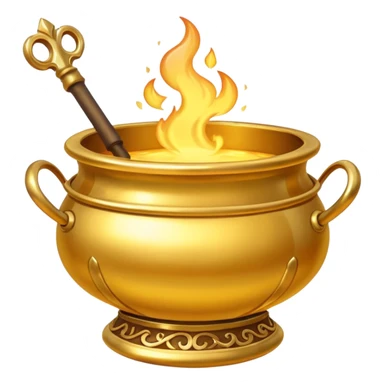 golden Cauldron sticker