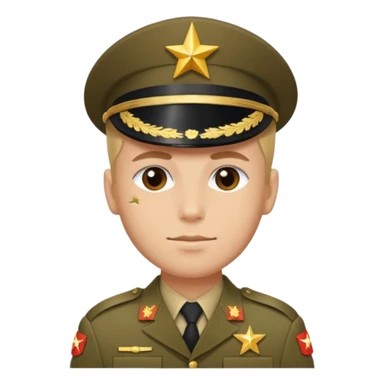 Asker Rütbelerin yıldızı sticker