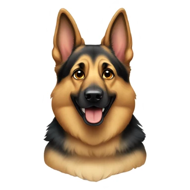 German shepherd dog sticker
