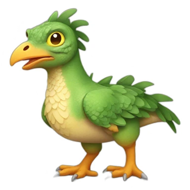 Dinosaur Chicken Hybrid sticker