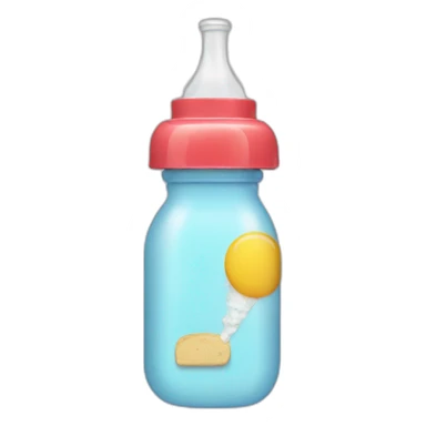 feeding bottle sticker