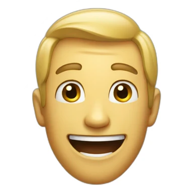 men laughing sticker