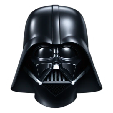 darth vader head sticker