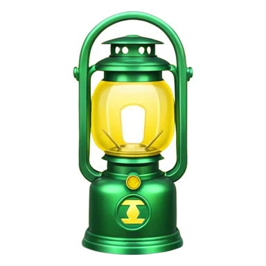 yellow lantern green lantern sticker