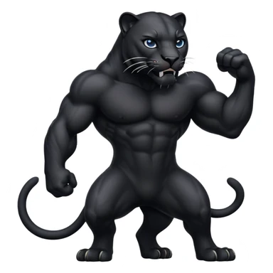 panther animal sticker