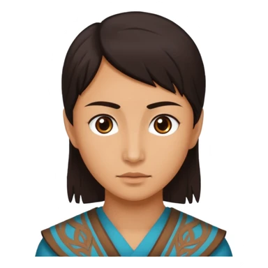 Turkic people sticker