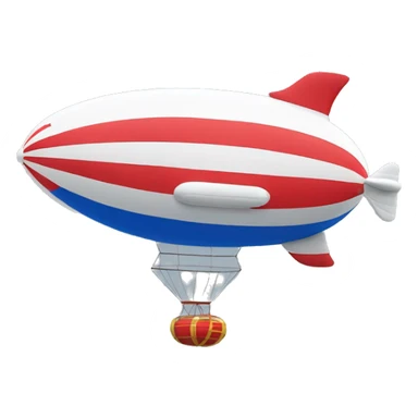 blimp with a Nicholas Russian National Flag sticker