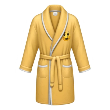 grey shower robe sticker