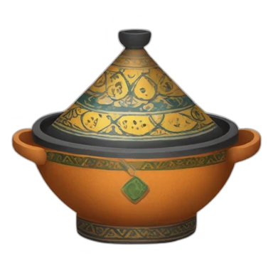 Tajine marocain sticker