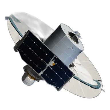 voyager satellite sticker