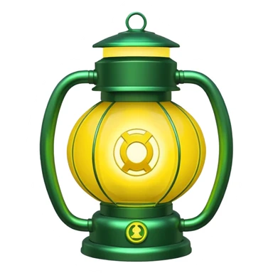 yellow lantern green lantern sticker