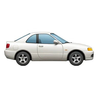 Japanese car with bald tires sticker