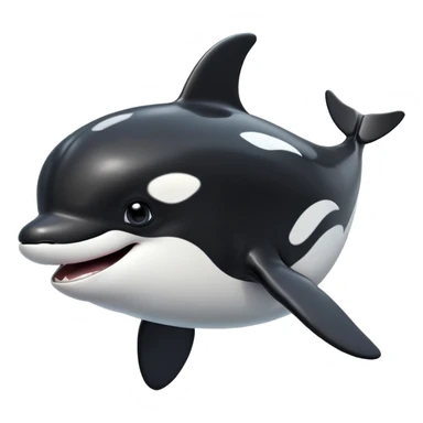 cinematic-comical-orca-portrait-emoji,-head-tilted-dramatically-with-an-exaggeratedly-shocked-expression,-featuring-a-sleek-black-and-white-body-with-wide,-comically-expressive-eyes-full-of-playful-disbelief-and-animated-flippers,-simple sticker