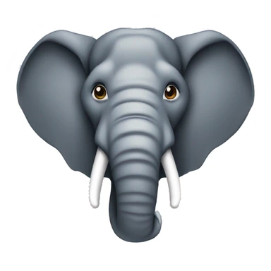 php elephant head only sticker