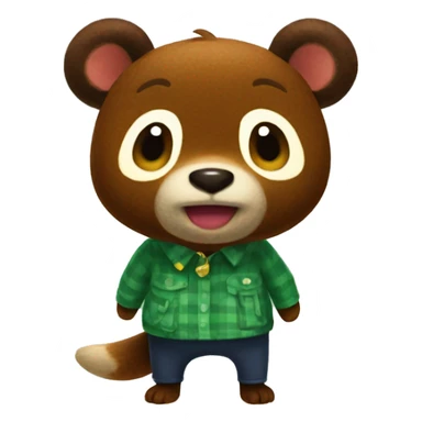 Tom nook animal crossing  sticker