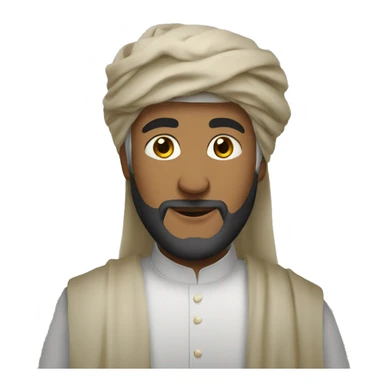 Musulman qui prie  sticker