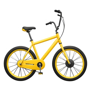 Emoji on a se bike wheeling sticker