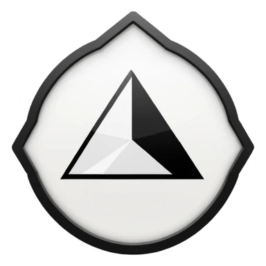 black and white chart sticker