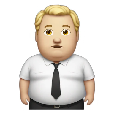 extremely obese nelson sticker