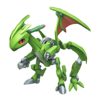 Mechanical Flygon-dragon-Medabot-Mecha full body sticker