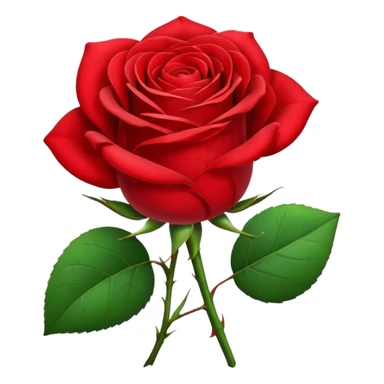 Rose sticker