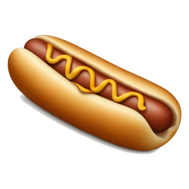 Hot dog with wrinkly face smoking a cigar  sticker