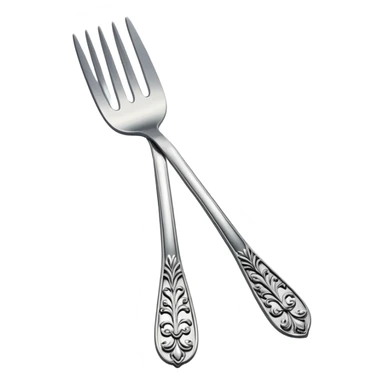 Fancy deluxe expensive deluxe fork  sticker
