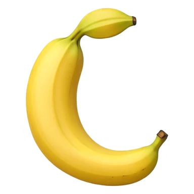 smiling banana sticker