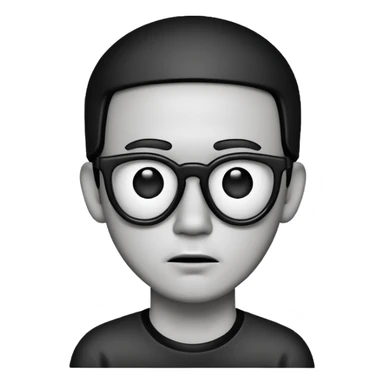 keith haring character sticker